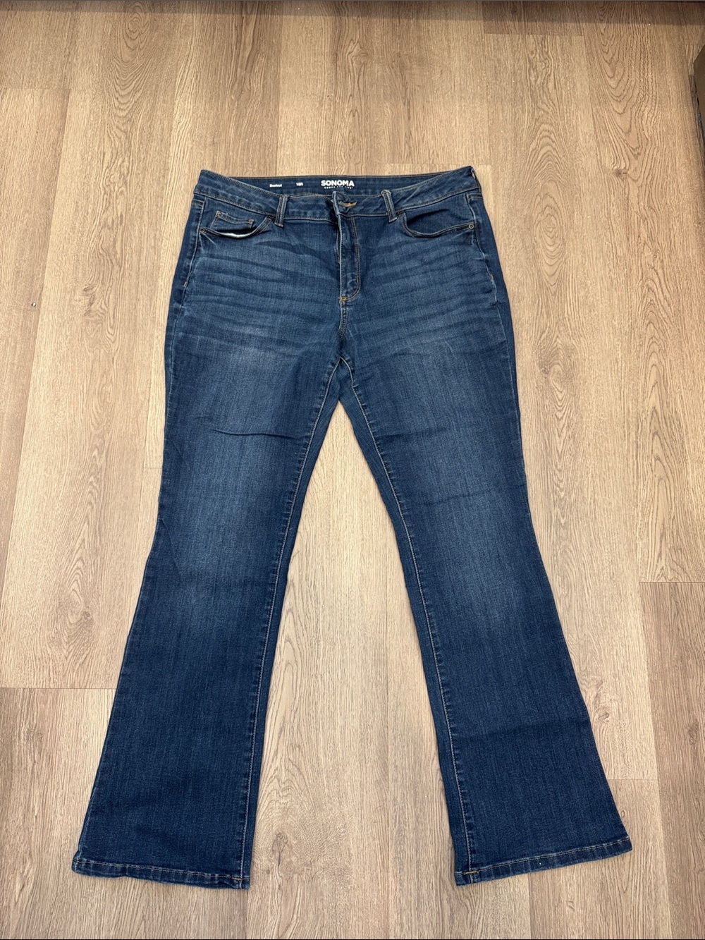 Sonoma Indigo Flare Jeans